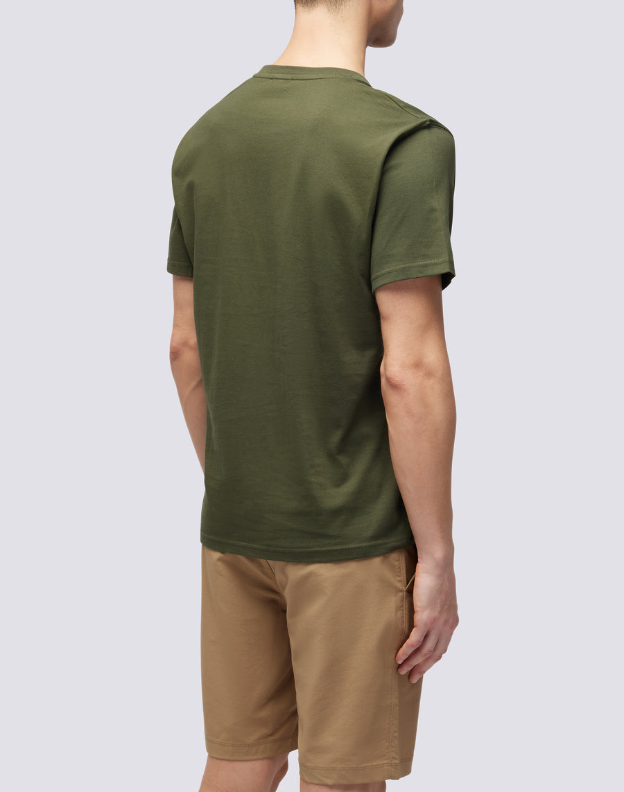 Sundek T-SHIRT GIROCOLLO CON STAMPA LOGO m021tej7800-30204 Italia