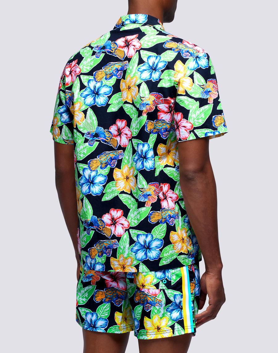 Sundek camicia con stampa floreale all over m669tesj500-a1800 Acquista Ora