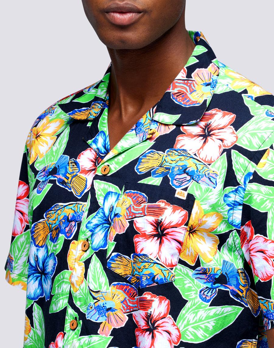 Sundek camicia con stampa floreale all over m669tesj500-a1800 Acquista Ora