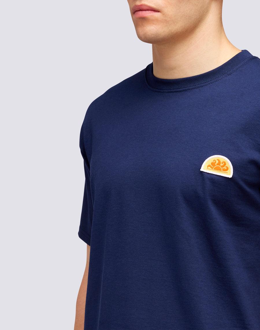 Sundek T-SHIRT HERITAGE PATCH m643tejy300-00700 Fino Al -60%