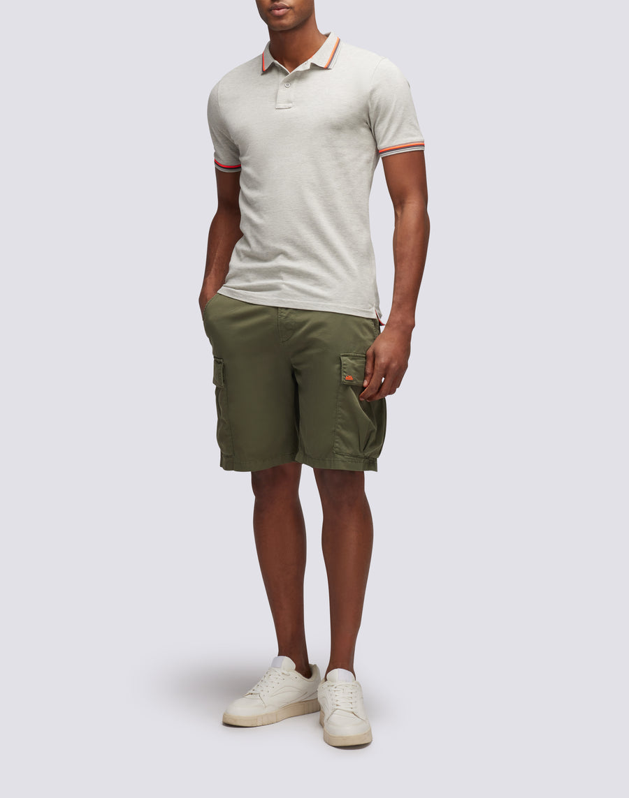 Sundek POLO BRICE IN COTONE PIQUET CON DETTAGLI TRICOLOR m779plj6500-02912 Convenienza