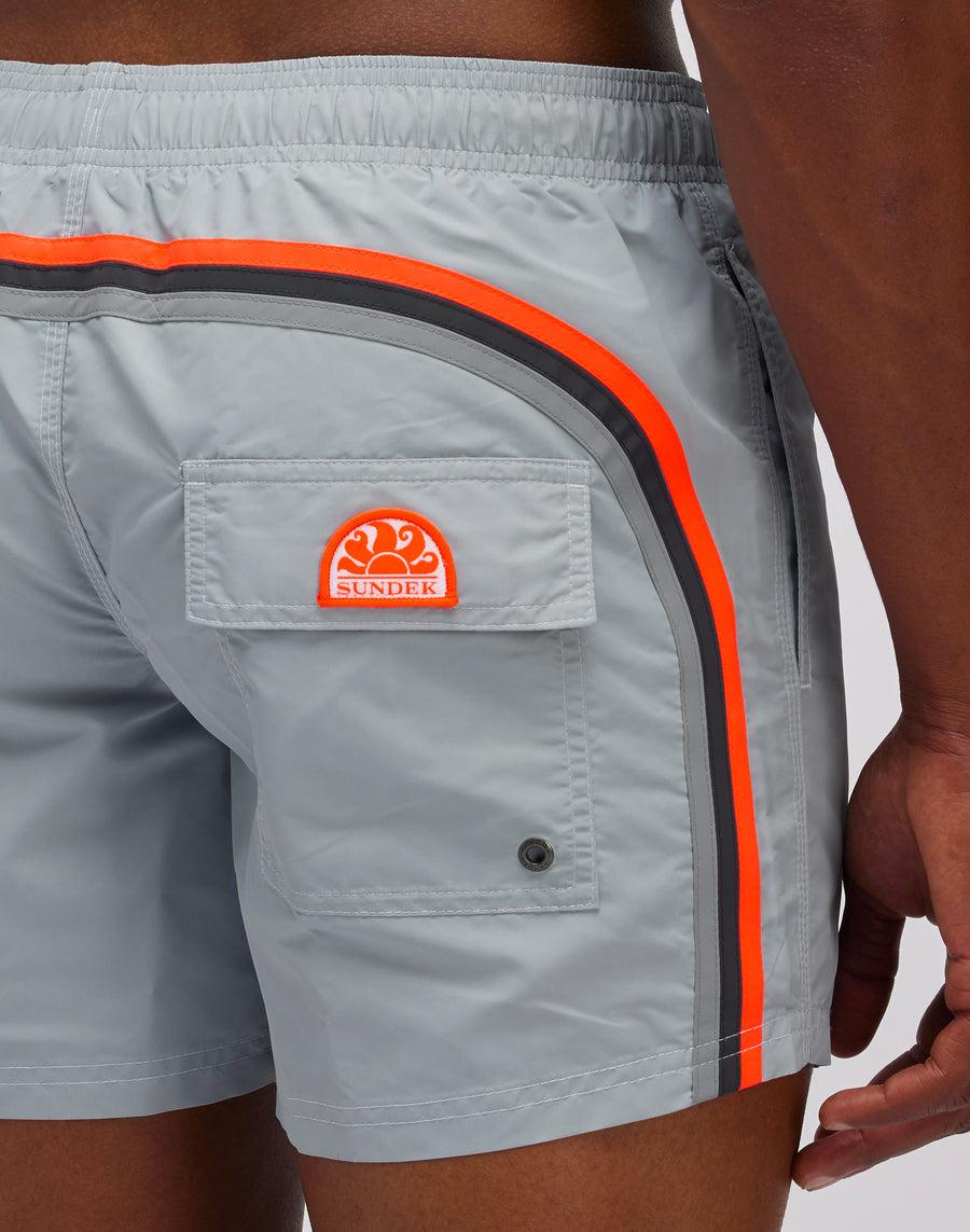 Sundek COSTUME DA BAGNO CORTO VITA ELASTICATA ICONIC TAFFETA m504bdta100-a1501 Novità