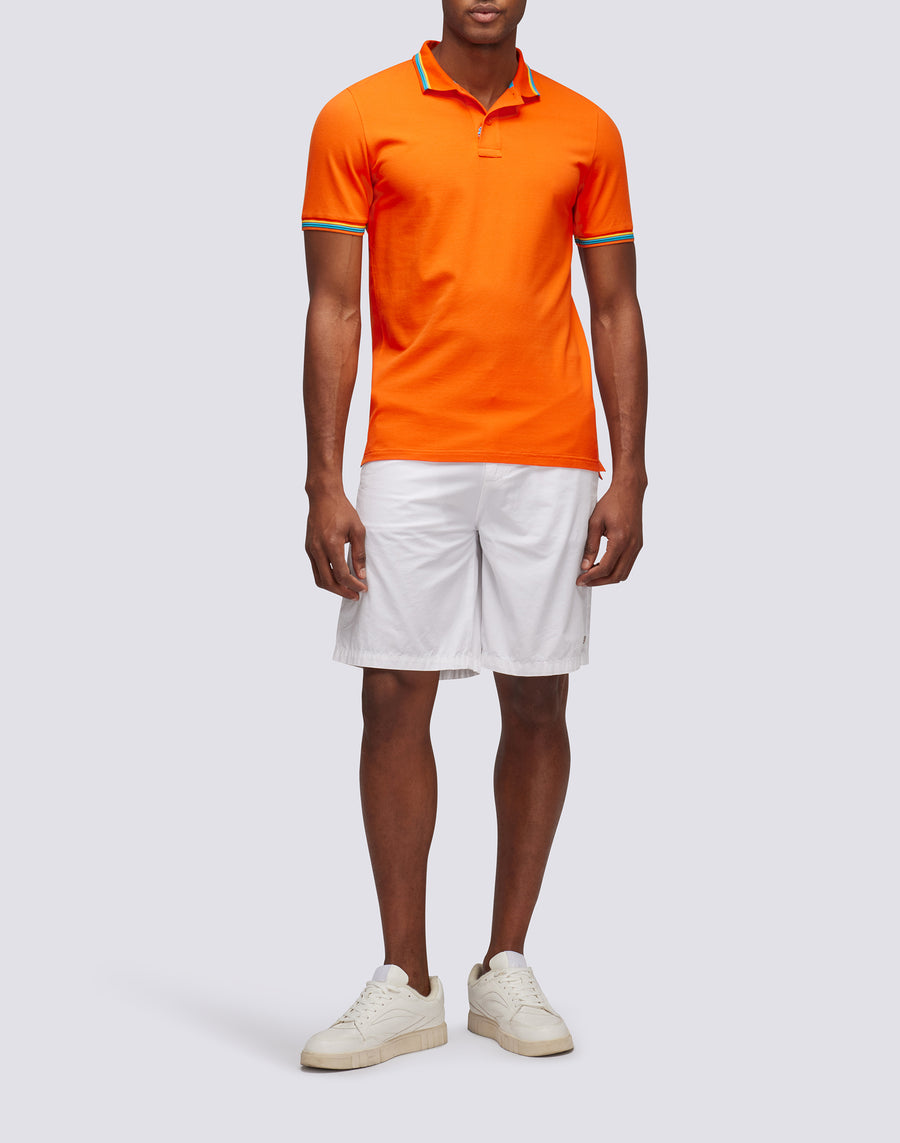 Sundek POLO BRICE IN COTONE PIQUET CON DETTAGLI TRICOLOR m779plj6500-55002 Online