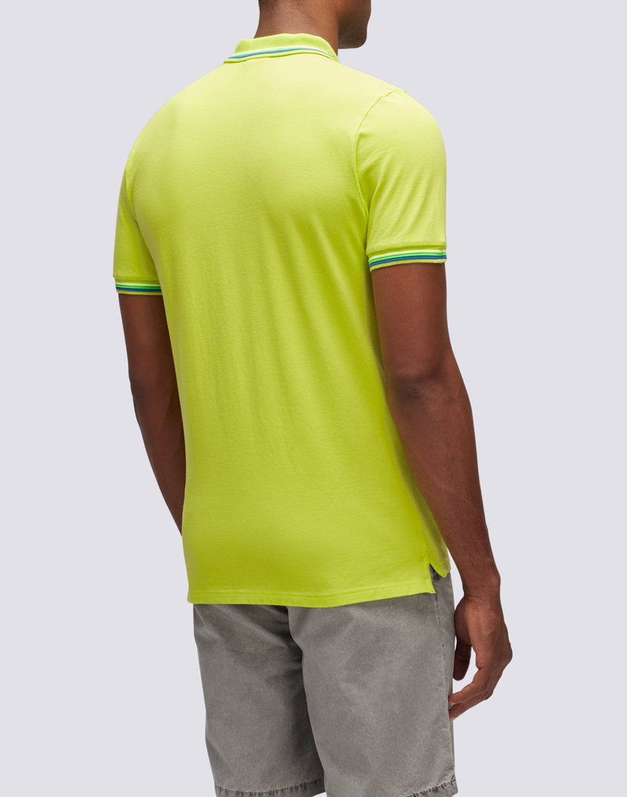 Sundek POLO BRICE IN COTONE PIQUET CON DETTAGLI TRICOLOR m779plj6500-69101 Vendita Economica