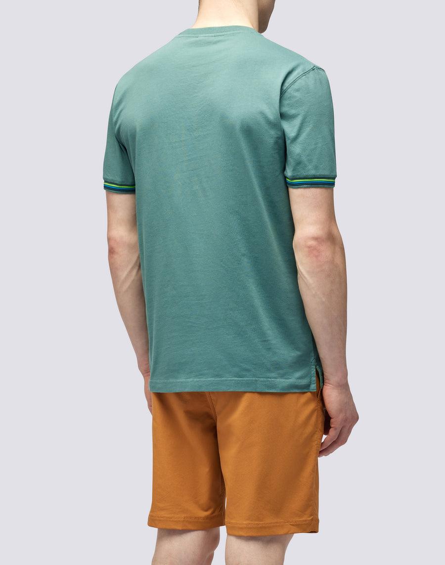 Sundek T-SHIRT FINN GIROCOLLO CON TASCHINO m775tej7800-a1601 Negozi Online