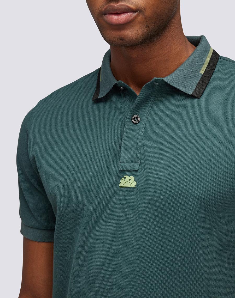 Sundek polo in cotone piquet combinato M997PLPQ500-86301