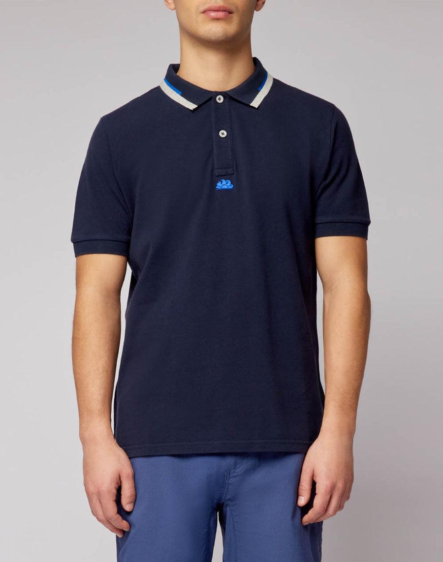 Sundek polo in cotone piquet combinato M997PLPQ500-32201