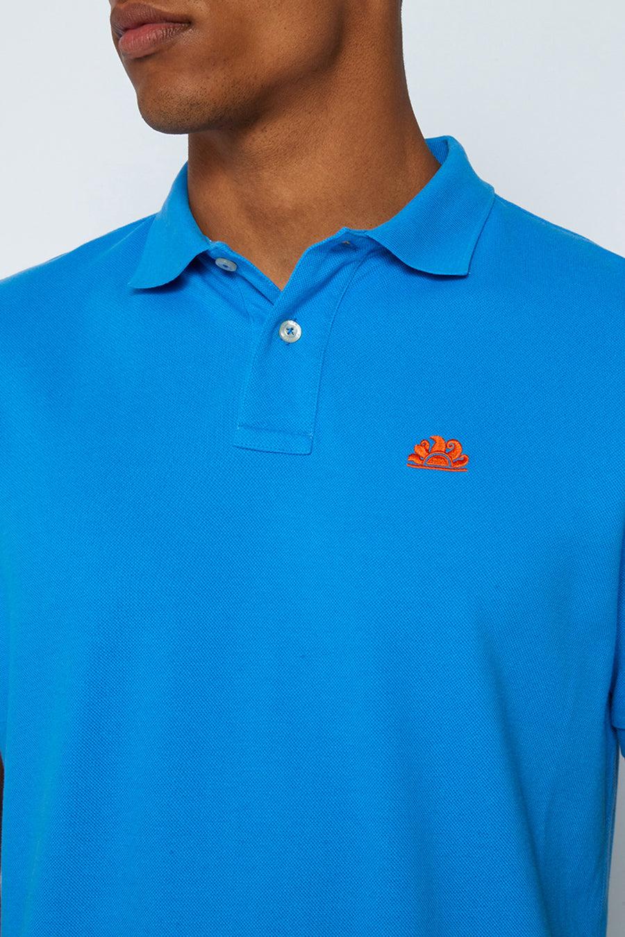 Sundek polo chadwick in cotone piquet M795PLPQ500-97101 In Saldo