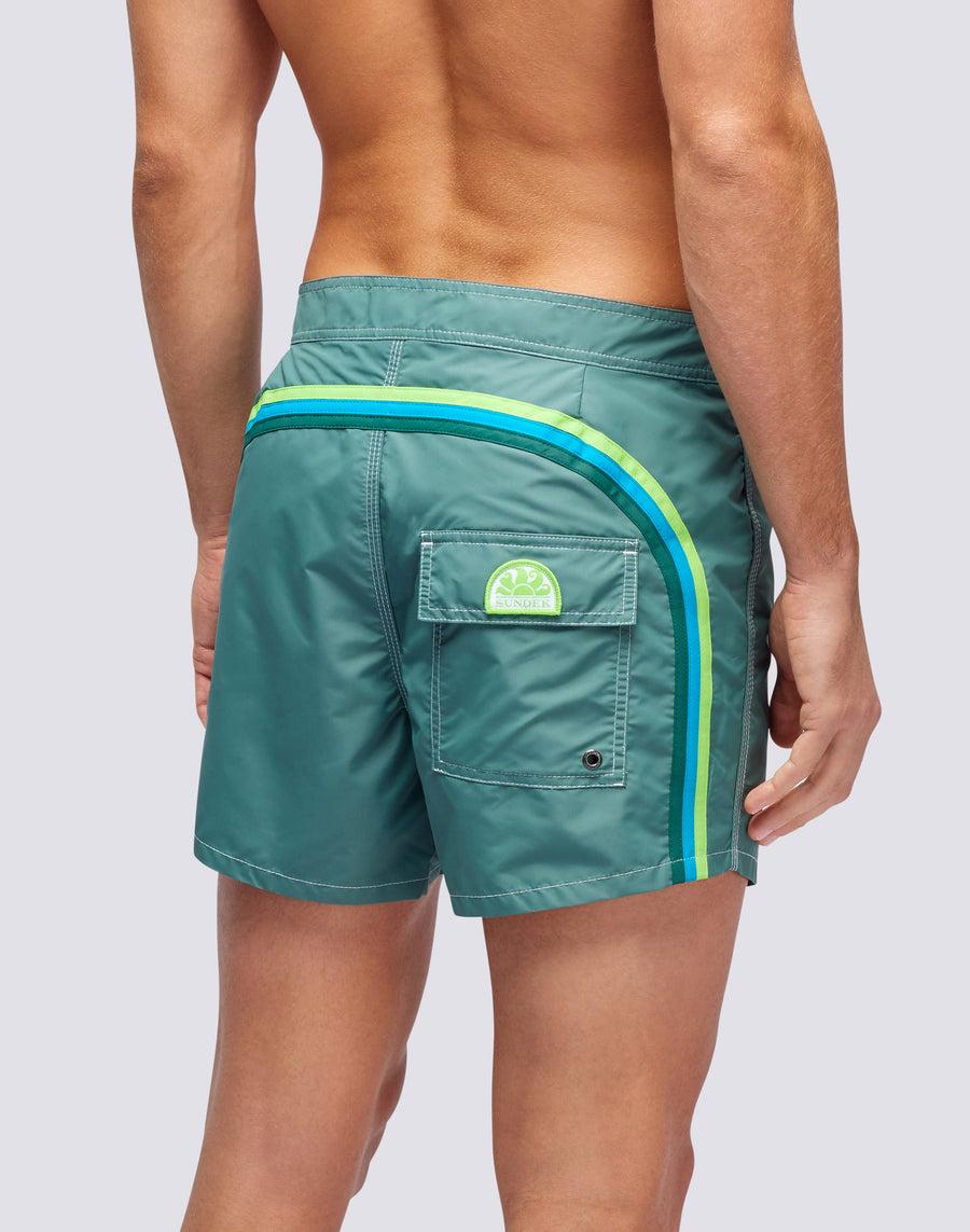 Sundek COSTUME DA BAGNO CORTO VITA FISSA ICONIC TAFFETA