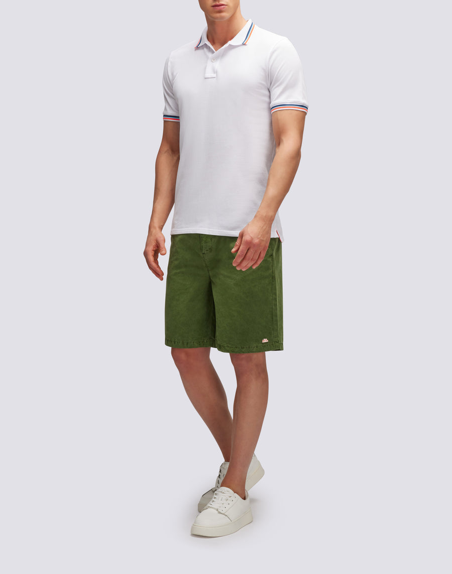 Sundek polo brice in cotone piquet con dettagli tricolor M779PLJ6500-00634 Negozi Online