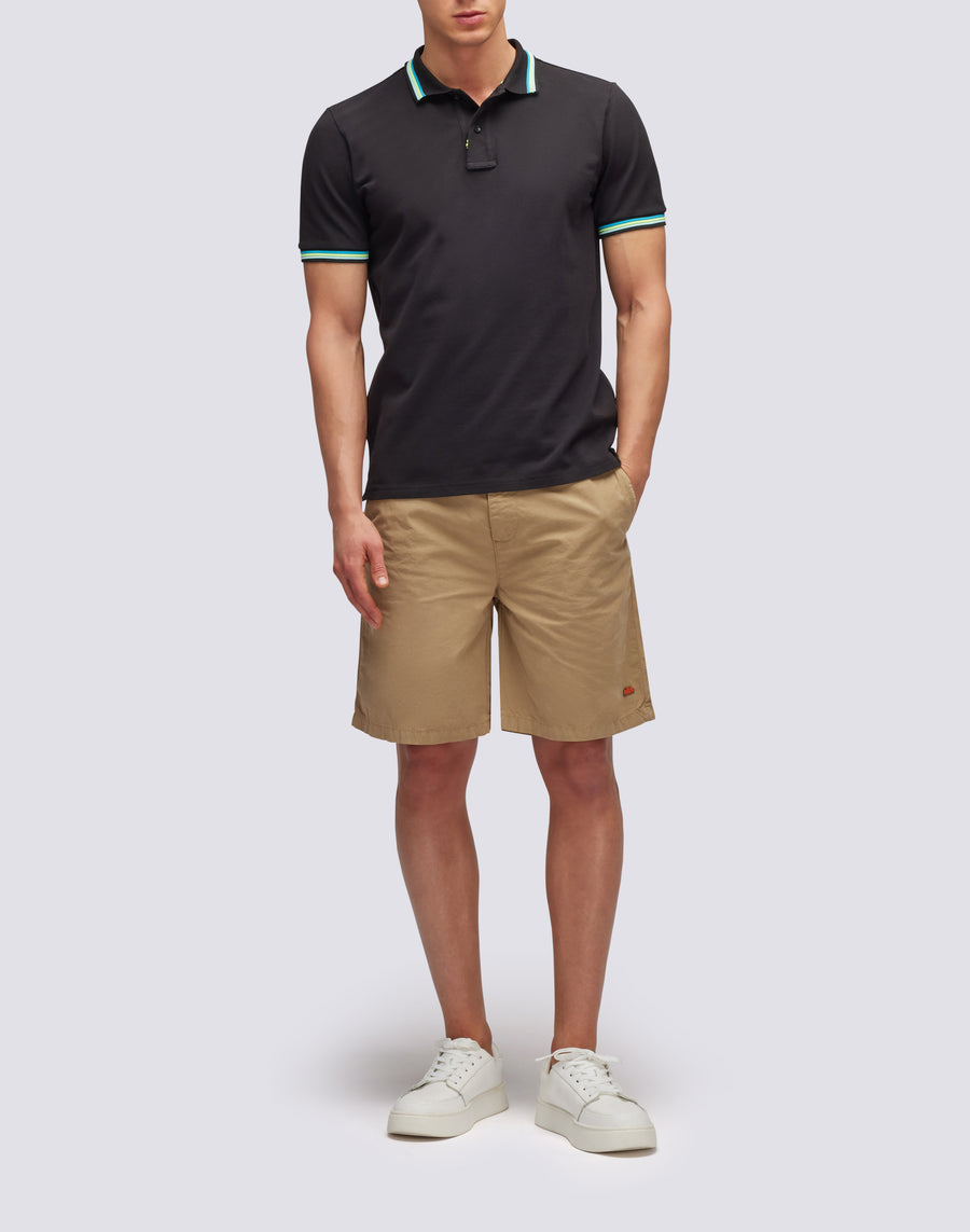 Sundek polo brice in cotone piquet con dettagli tricolor M779PLJ6500-00435 Fino Al -60%