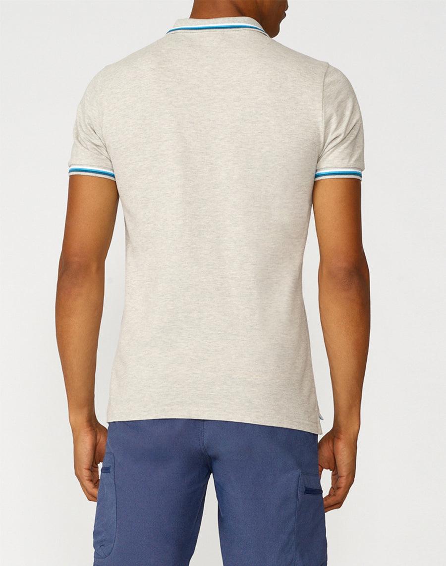 Sundek polo brice in cotone piquet con dettagli tricolor M779PLJ6500-02911 Prezzo Ridotto