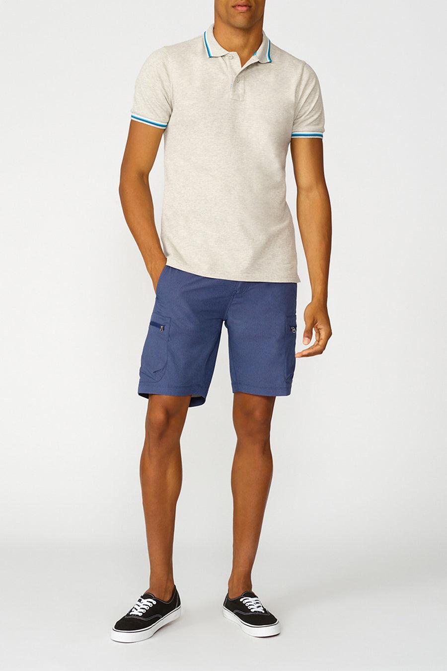 Sundek polo brice in cotone piquet con dettagli tricolor M779PLJ6500-02911 Prezzo Ridotto