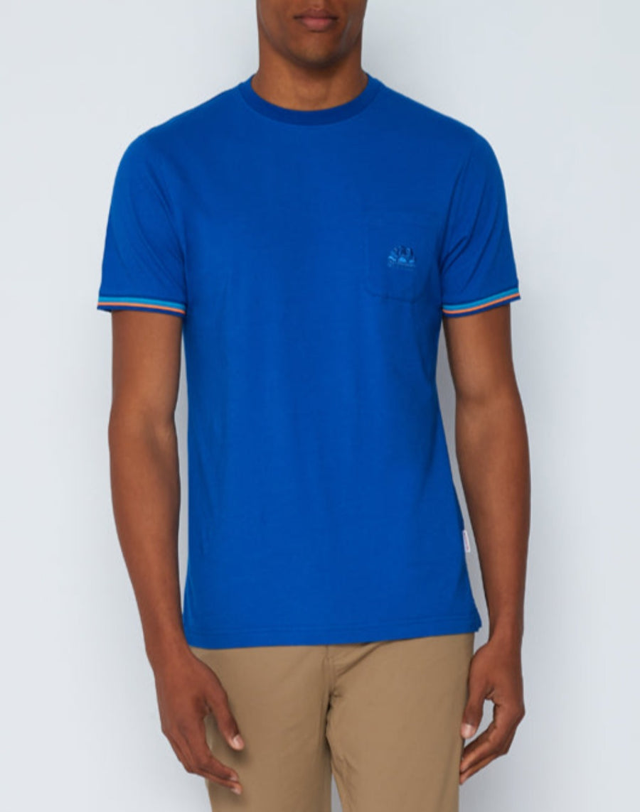 Sundek t-shirt finn girocollo con taschino M775TEJ7800-67502