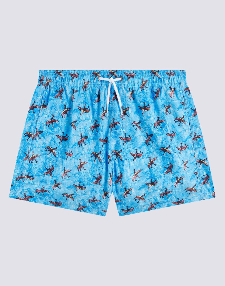 Sundek costume da bagno corto a vita elasticata microstampa banana surf m505bdrt3li-004li Offerta migliore