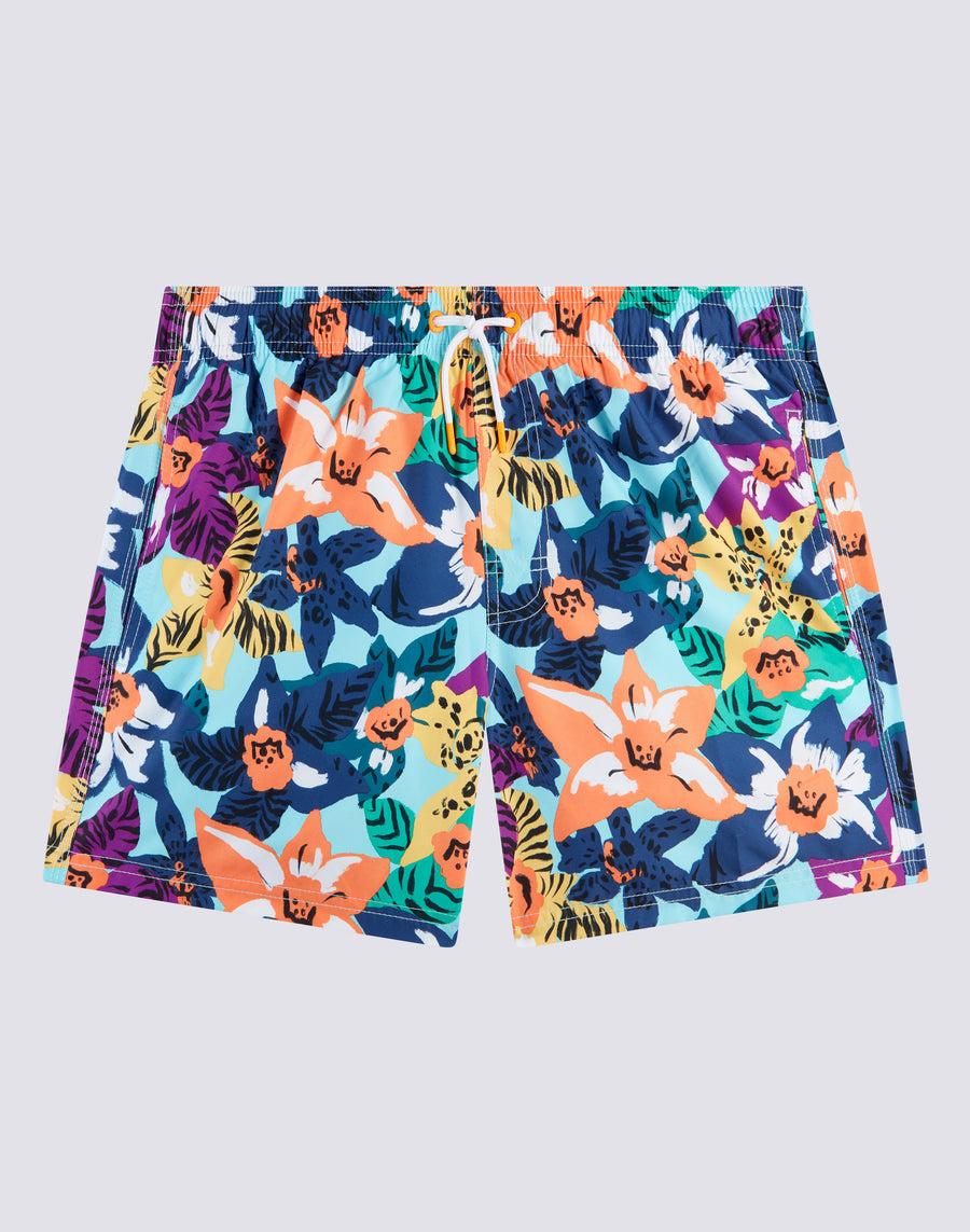 Sundek BOARDSHORT STAMPA NABIS BLOOM m504bdrt3nb-310nb In Linea