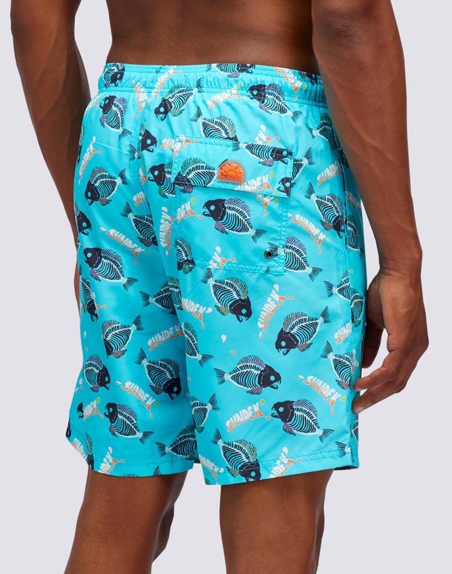 Sundek COSTUME SURFANHA PRINT m717bdrt4ua-052ua Negozi Online