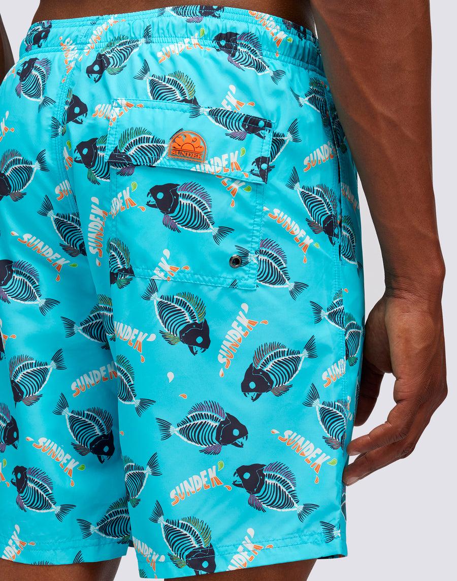 Sundek COSTUME SURFANHA PRINT m717bdrt4ua-052ua Negozi Online
