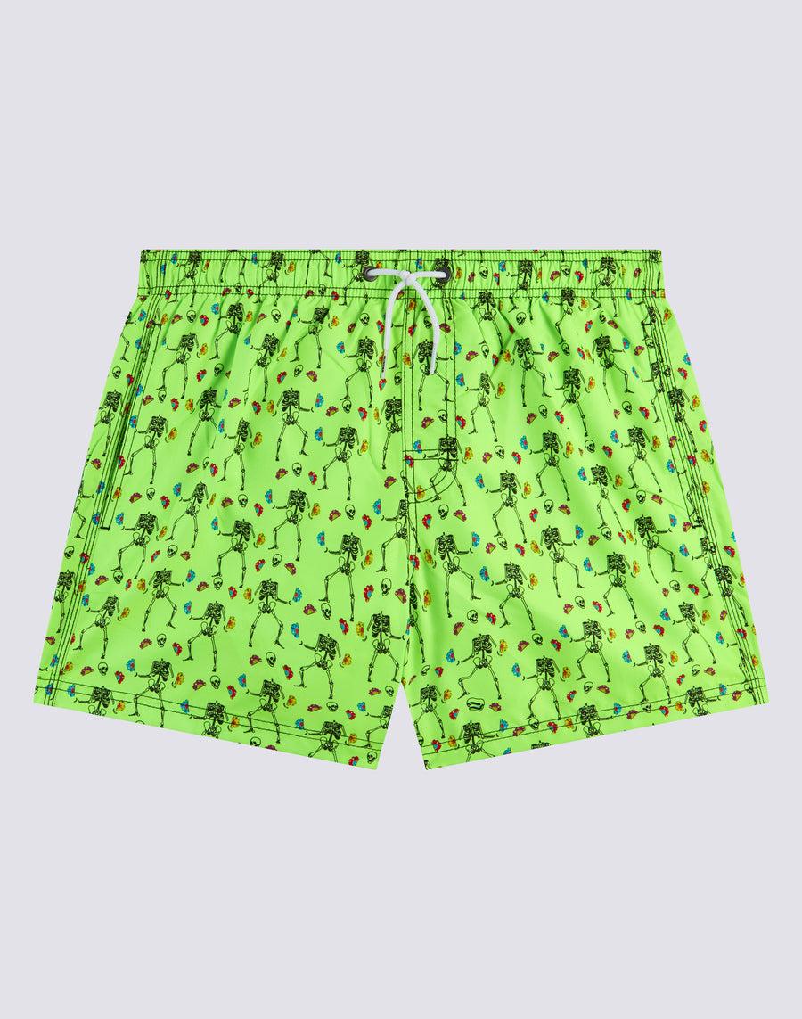 Sundek costume da bagno corto vita elasticata stampa skeleton bay repreve® m504bdrt3uo-531uo Offerta