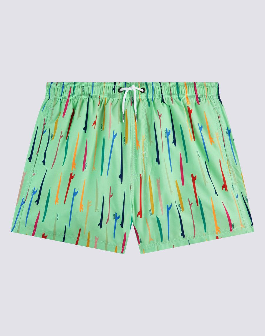 Sundek costume da bagno corto vita elasticata stampa pop surf repreve® m504bdrt3ru-776ru Solo un giorno rimasto