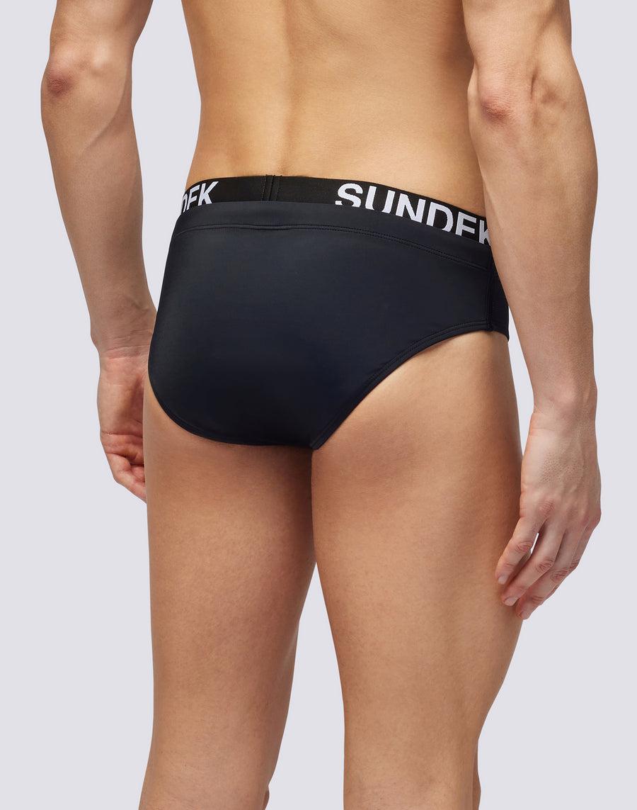 Sundek SLIP CON ELASTICO LOGO m309ssl3000-00401 In vendita