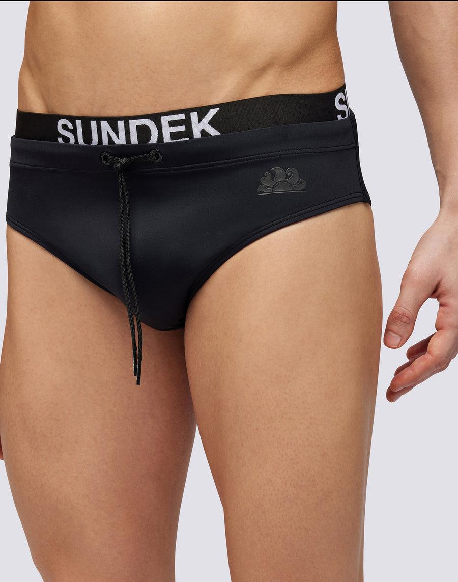 Sundek SLIP CON ELASTICO LOGO m309ssl3000-00401 In vendita