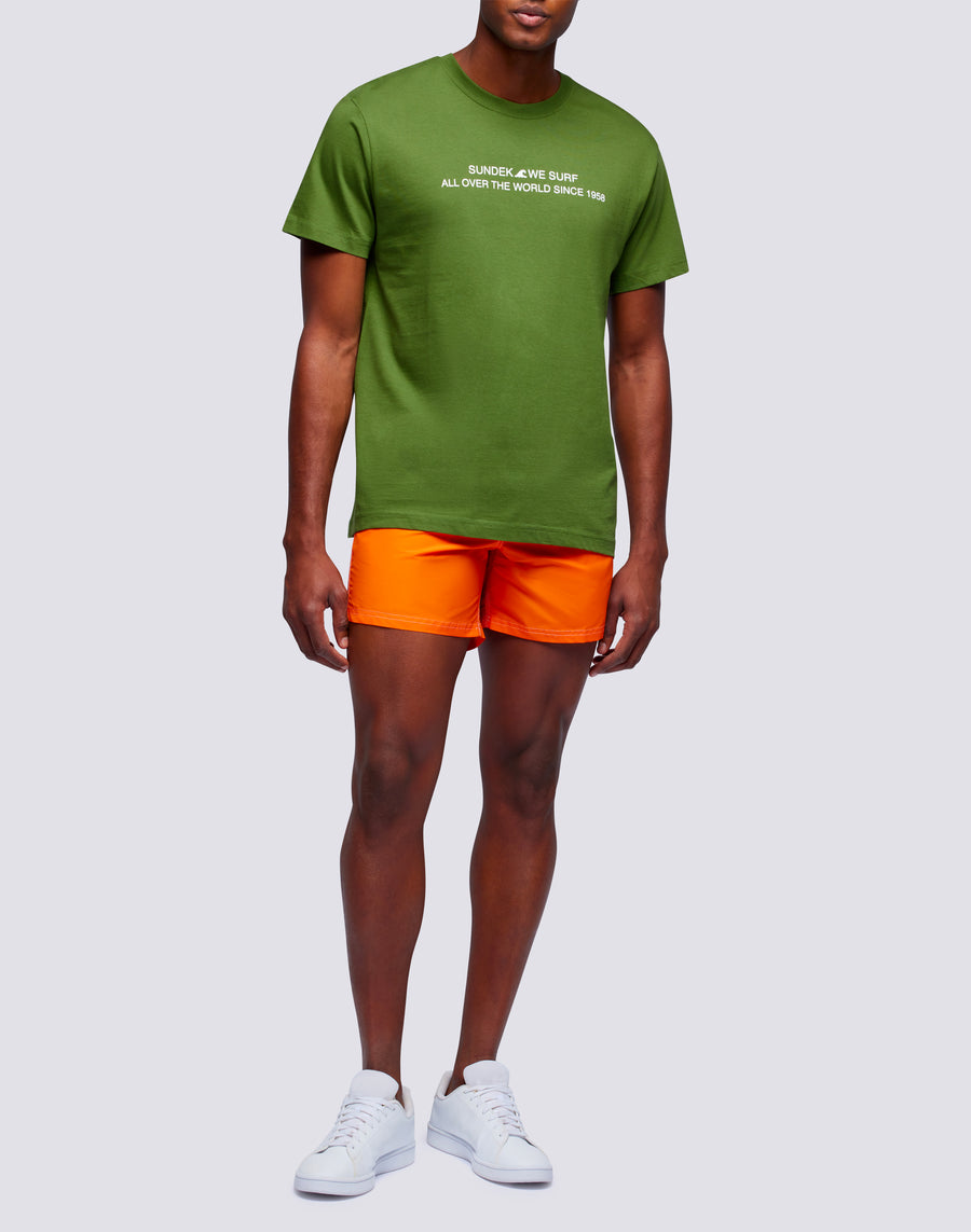 Sundek t-shirt uomo in cotone capsule flag m669tesj500-12700 Negozio
