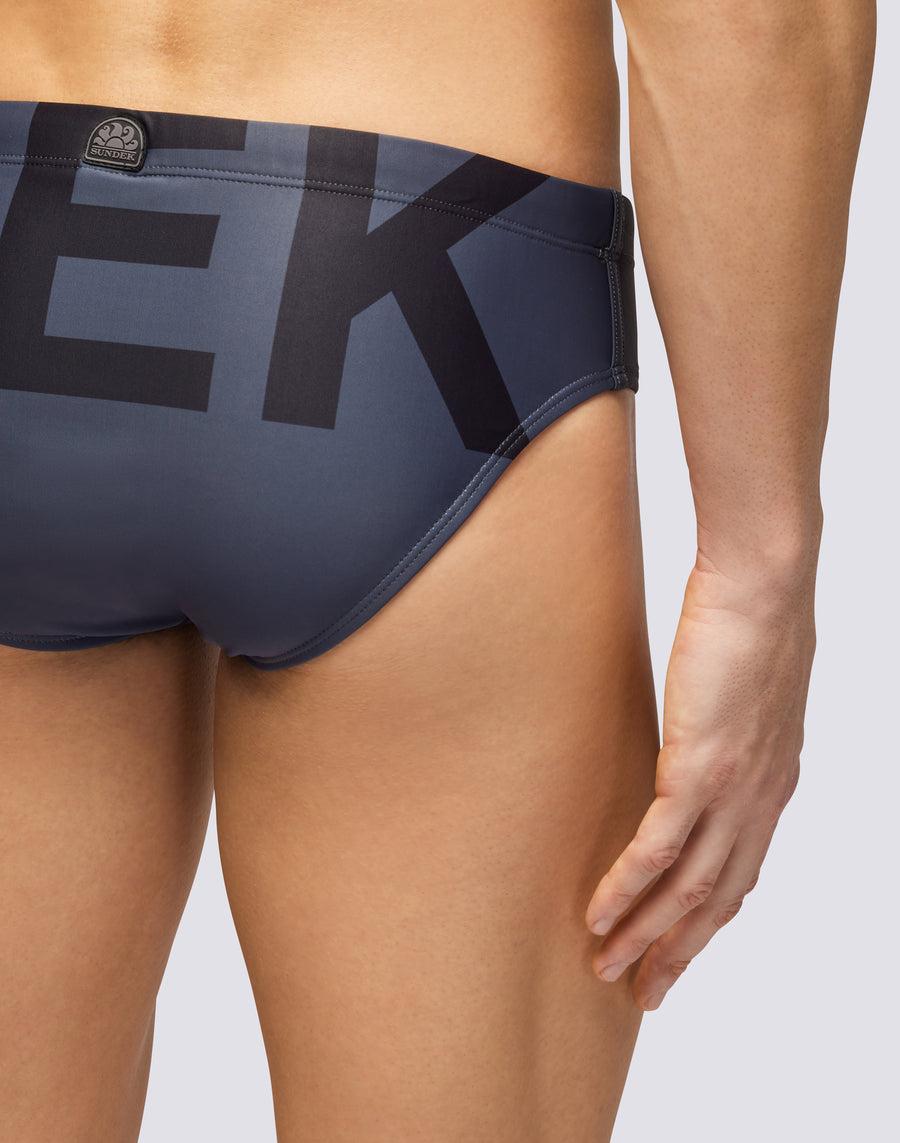 Sundek SLIP MARE CON LOGO m296ssl4100-00401 Vendita