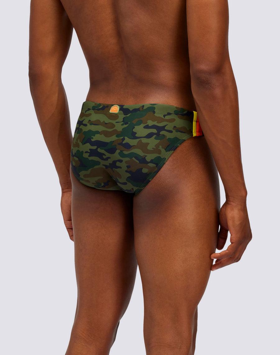 Sundek SLIP MARE CAMOU m284ssly753-63953 In Linea