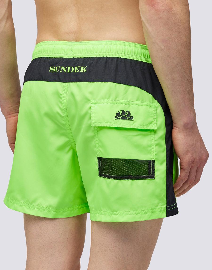 Sundek COSTUME DA BAGNO CORTO VITA ELASTICATA LIGHT POLY m731bdp0300-24801 Negozi Online