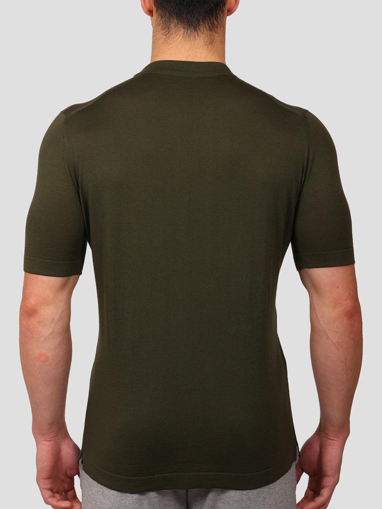 Svevo Girocollo 100% Cotone Supersoft Verde Hotsell