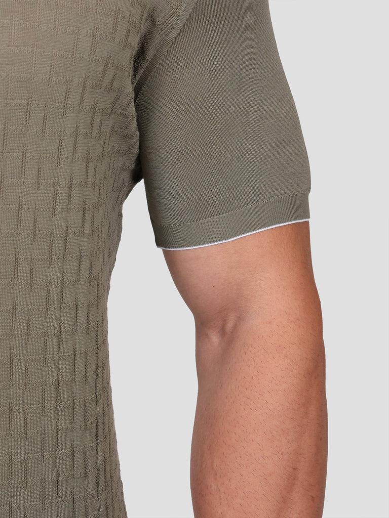 Svevo Maglia Girocollo 100% Cotone Makò Grigio Saldi Di Fabbrica