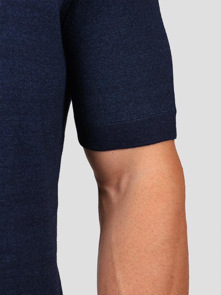 Svevo Maglia Girocollo 100% Cotone Indaco 2025