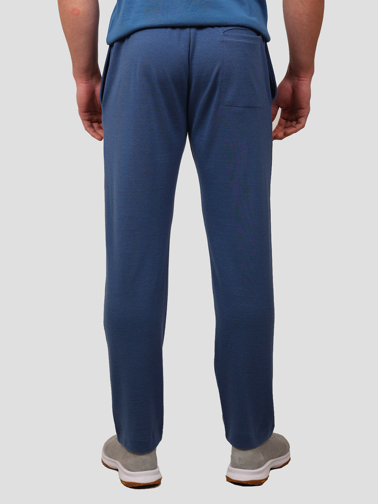 Svevo Pantalone Jogging Cotone e Cashmere Blu 2025