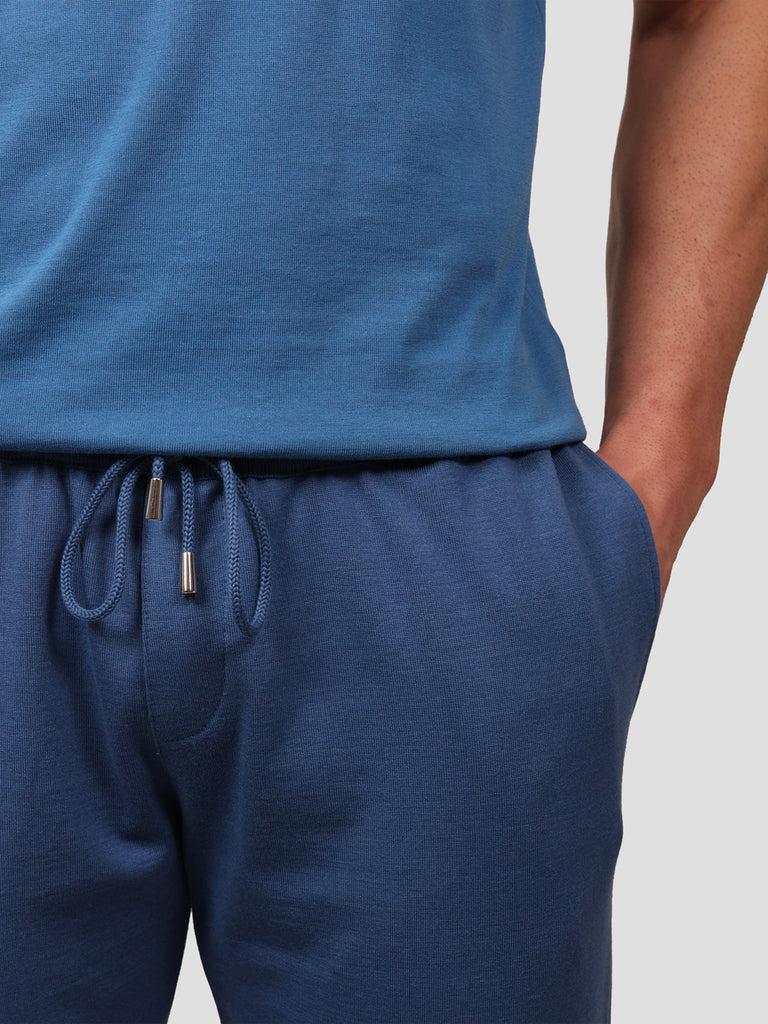 Svevo Pantalone Jogging Cotone e Cashmere Blu 2025