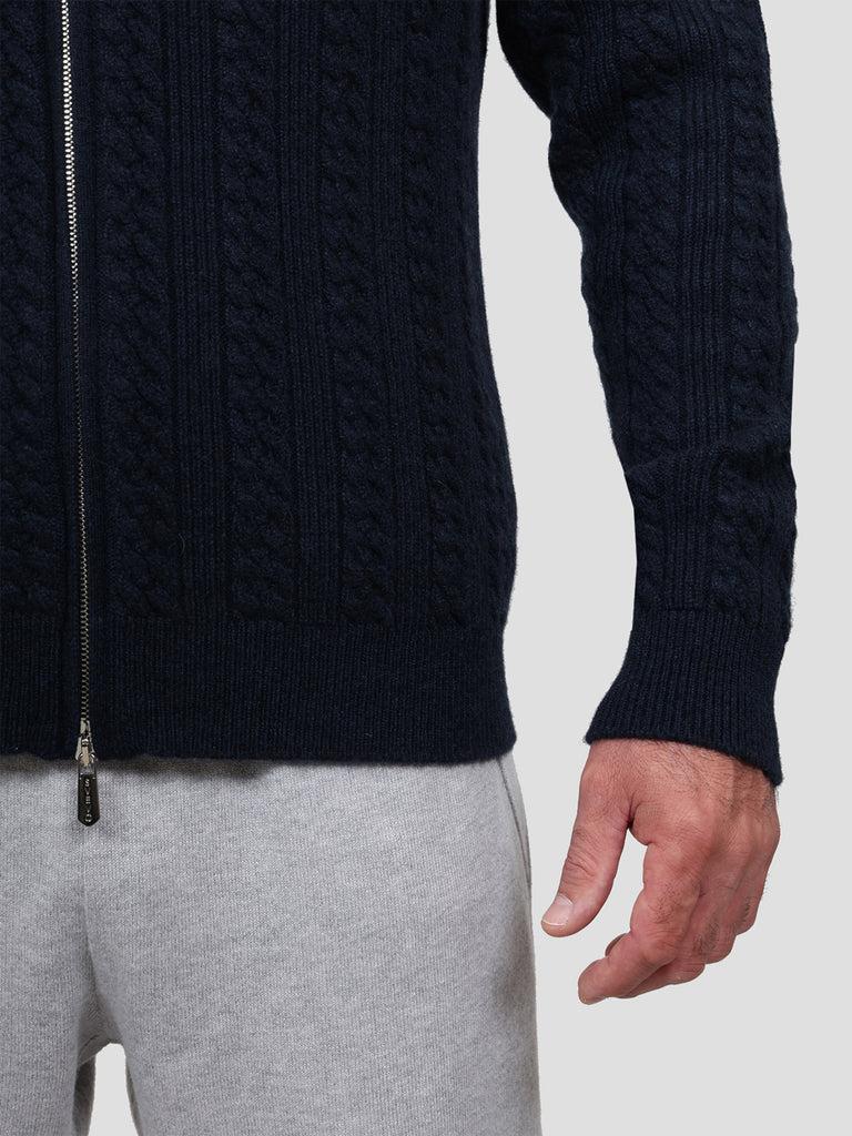 Svevo Giubbotto 100% Cashmere Blu Promozione