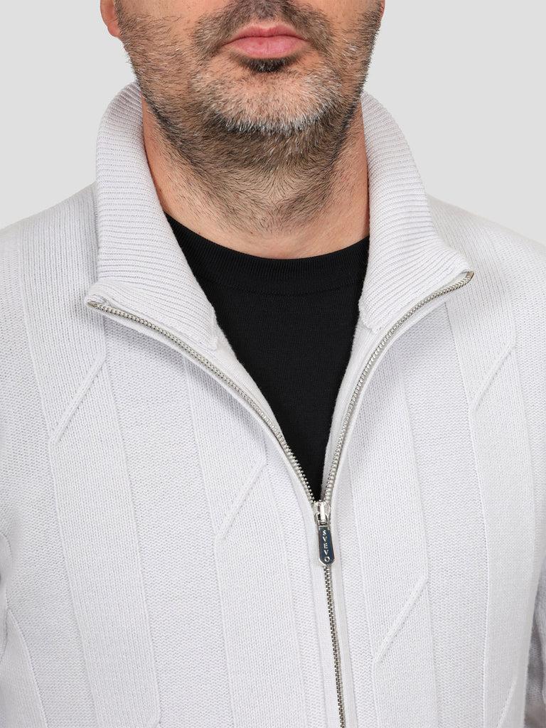 Svevo Giubbotto 100% Lana Grigio Chiaro Negozi Online