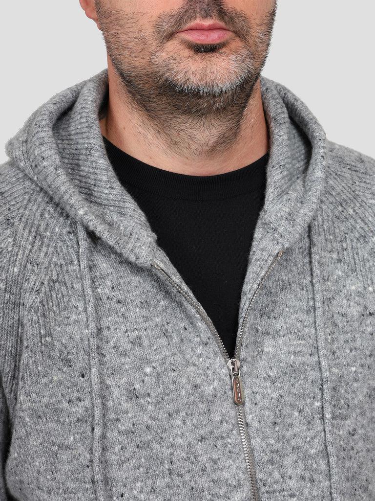 Svevo Giubbotto con zip Lana Cashmere e Poliammide Grigio Fino Al -60%
