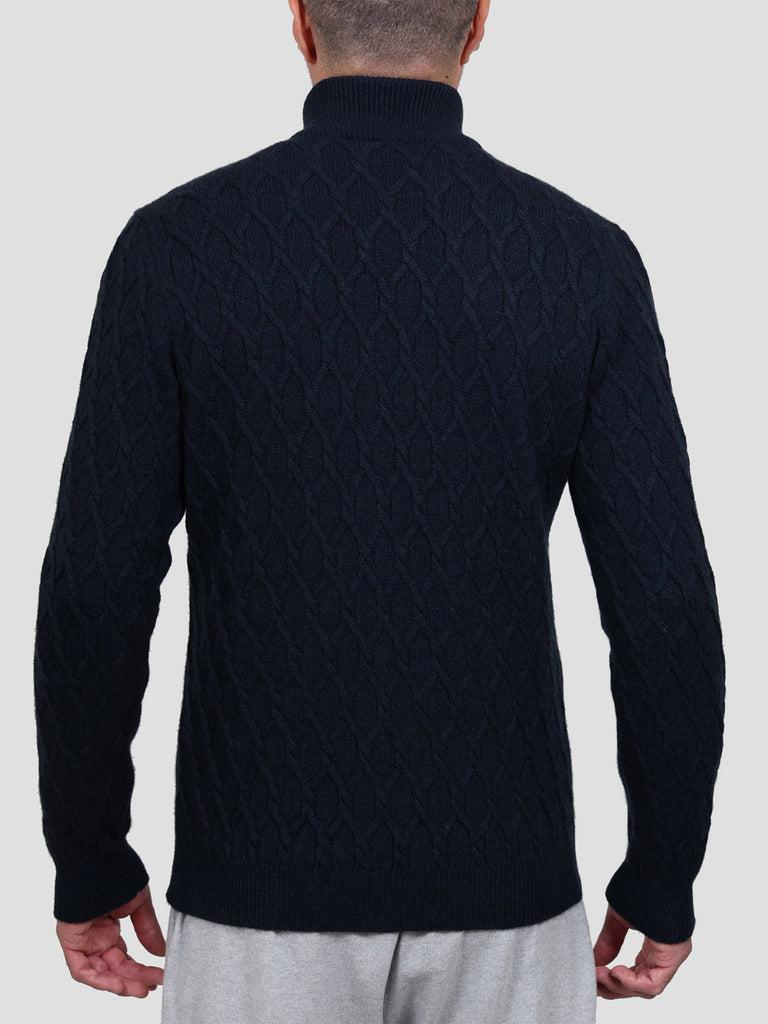 Svevo Giubbotto in Cashmere Blu Shopping Online