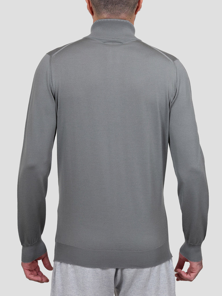 Svevo Lupetto Lana Merino Superfine 160's Grigio Economico