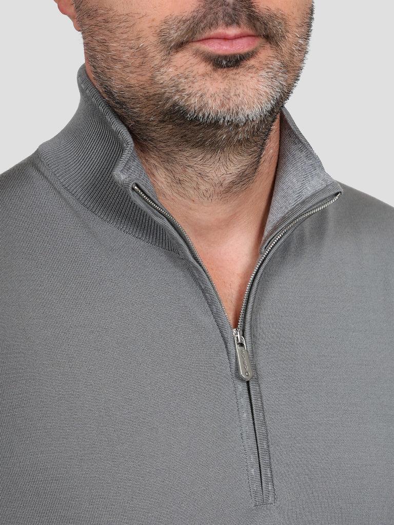 Svevo Lupetto Lana Merino Superfine 160's Grigio Economico