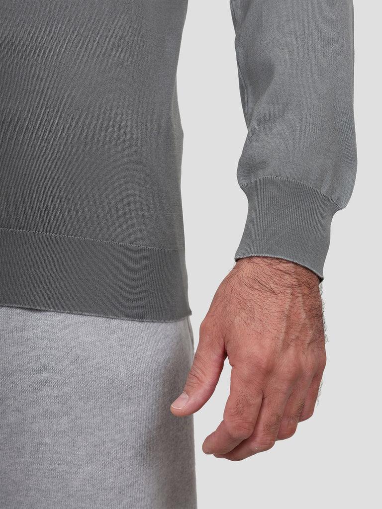 Svevo Lupetto Lana Merino Superfine 160's Grigio Economico