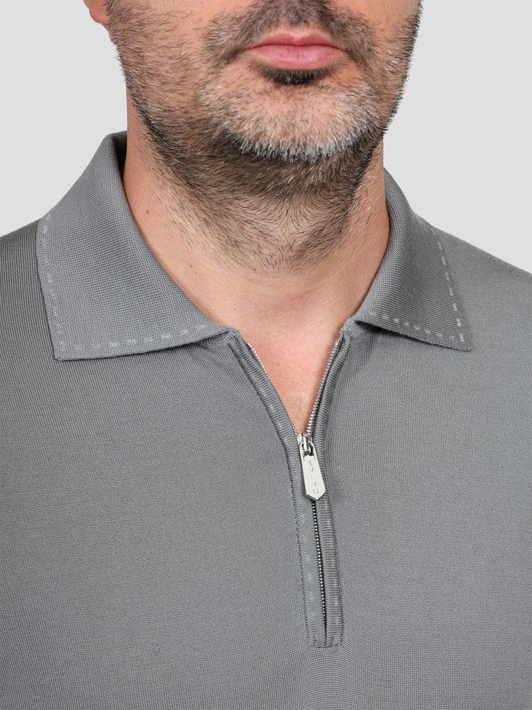 Svevo Maglia Polo Lana Merino Superfine 160's Grigia Offerte