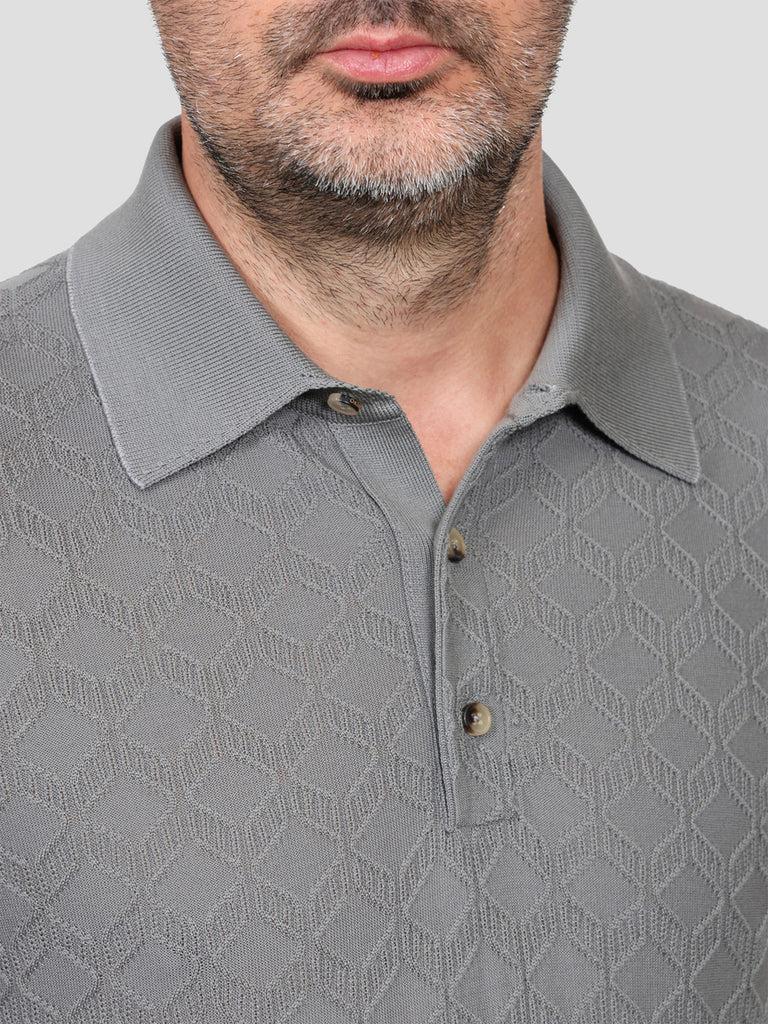 Svevo Maglia Polo Lana Merino Superfine 160's Grigia Hotsell