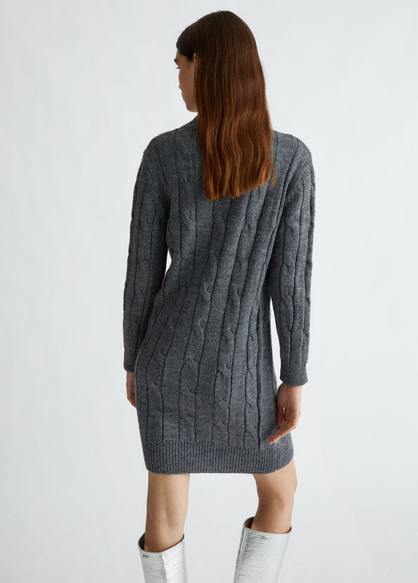 Liu Jo Abito grigio in maglia Shopping Online