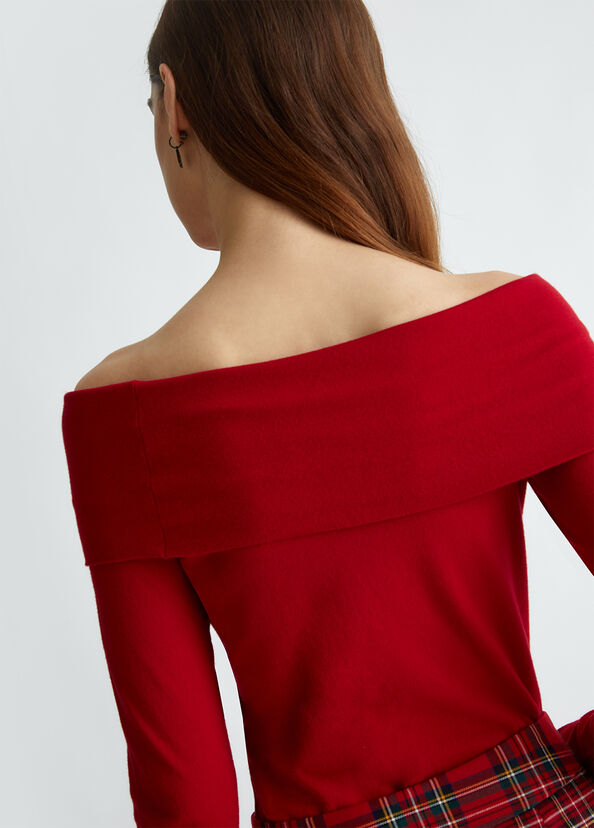 Liu Jo Body rosso con cut-out Sottocosto