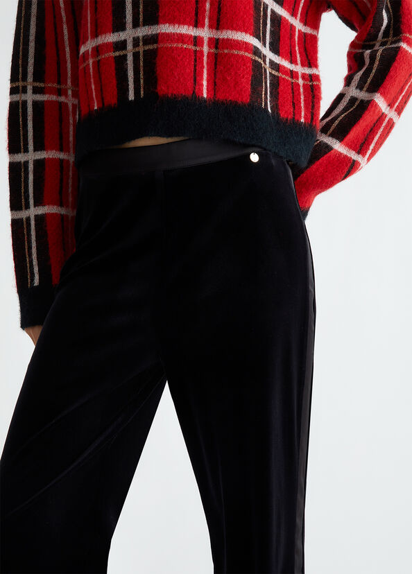 Liu Jo Pantaloni eleganti in velluto Novità