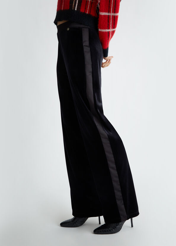 Liu Jo Pantaloni eleganti in velluto Novità