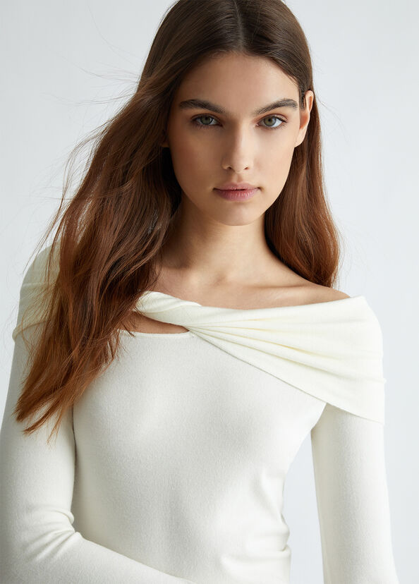 Liu Jo Body bianco con cut-out Vendita Economica