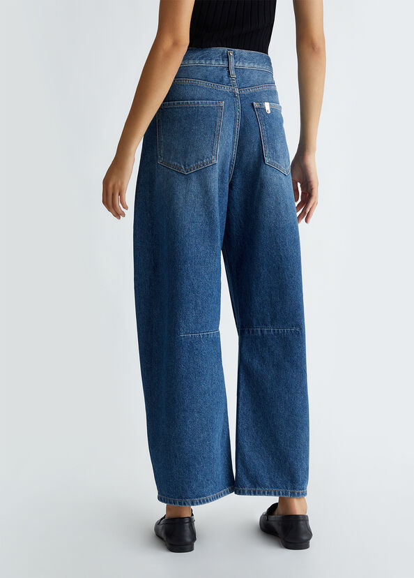 Liu Jo Jeans balloon a vita alta Negozio